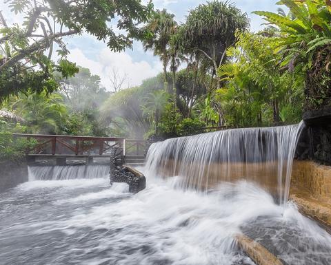 Senderos del Mirador El Silencio y Tabacón Hot Springs Costa Rica