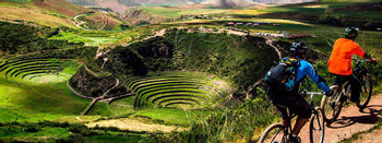 Biking in Peru