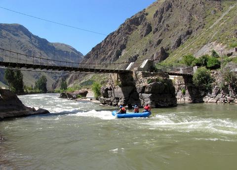 Rafting en el Río Urubamba - Ollantaytambo Peru