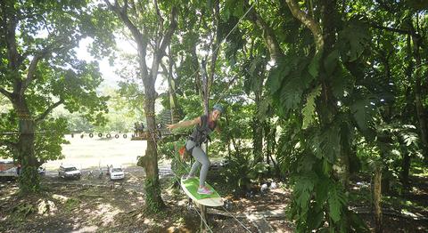 High Ropes Course Quick Jump and Ceiba Rappel Tour