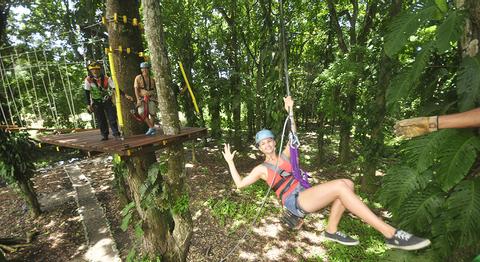 High Ropes Course and Quick Jump Tour Costa Rica