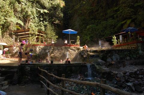 Hike From Alaska Point to Fuentes Georginas Guatemala