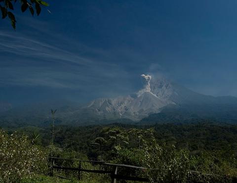 Sneak Peek of Santiaguito Volcano