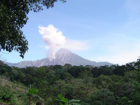 Sneak Peek of Santiaguito Volcano Guatemala