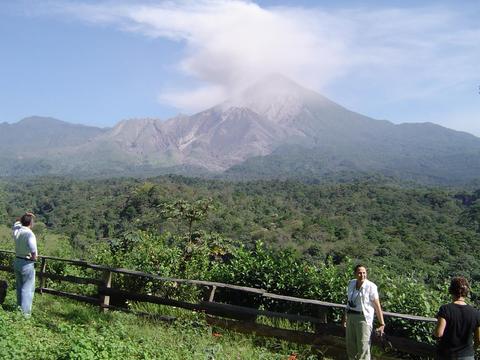 Sneak Peek of Santiaguito Volcano Guatemala
