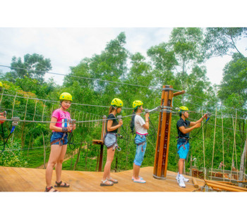 Zip-line and Highwire Full-Day Adventure photo 4