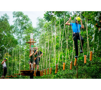 Zip-line and Highwire Full-Day Adventure photo 5