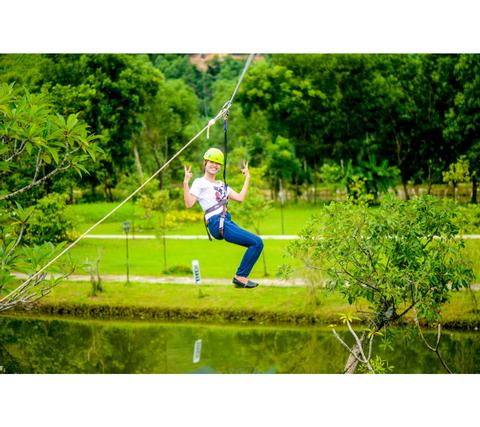 Zip-line and Highwire Full-Day Adventure