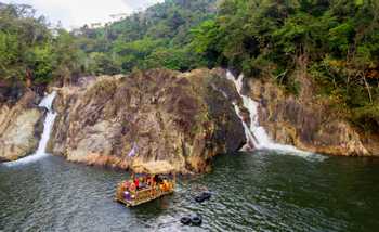 Jungle Pontoon Waterfall Adventure