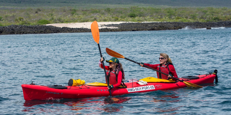 Kayak on the bay photo