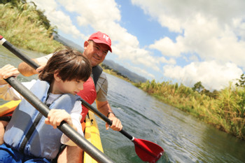 Kayaking Lake Arenal photo 5