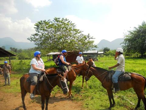 La Fortuna Waterfall Horseback Ride Costa Rica