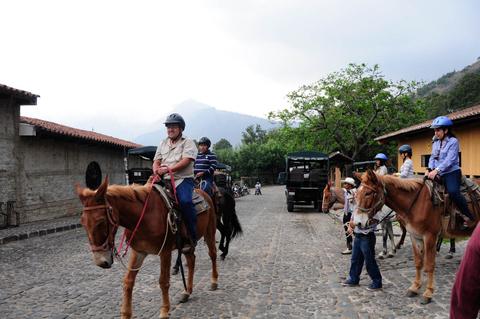 Tour on Mule Guatemala