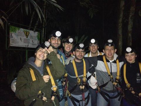 Nighttime Tarzan Canopy Tour Guatemala
