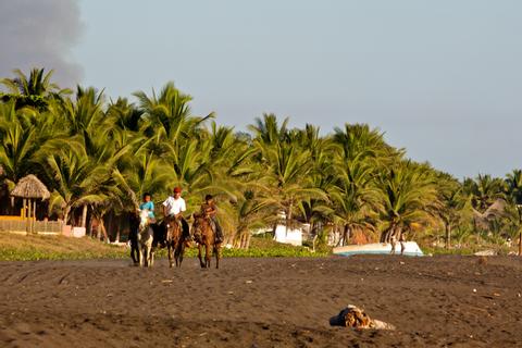 Night Walk On The Beach Guatemala