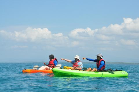 Kayak en el Mar Costa Rica