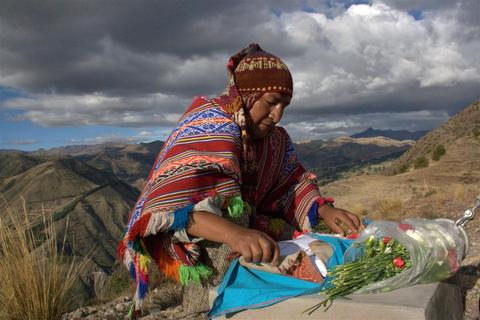 Ofrendas y rituales de ceremonias andinas