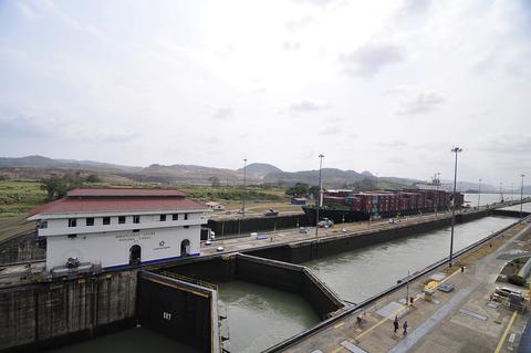 Partial Transit of the Panama Canal