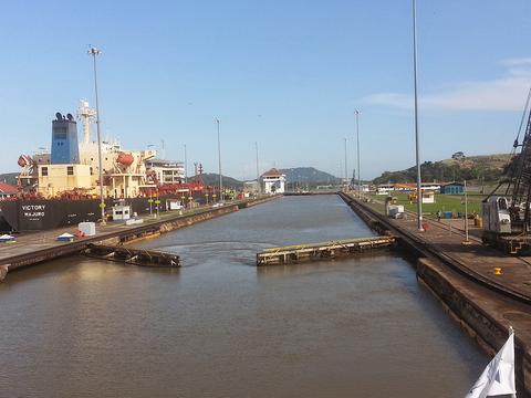 Partial Transit of the Panama Canal Panama