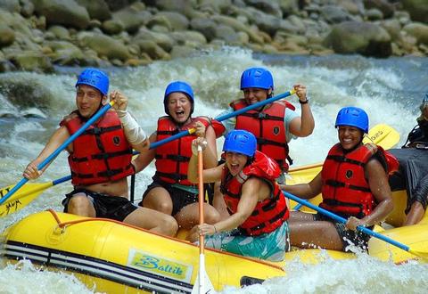 Waterfall Rapelling and Rafting Tour Costa Rica