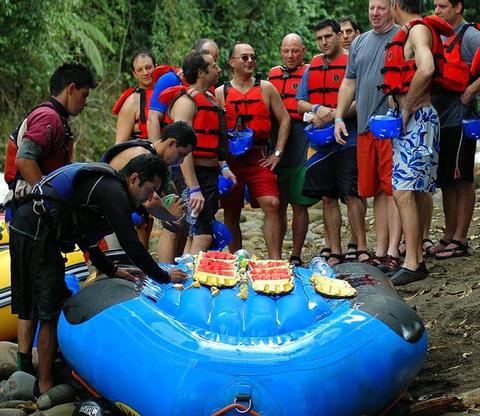 Waterfall Rapelling and Rafting Tour Costa Rica