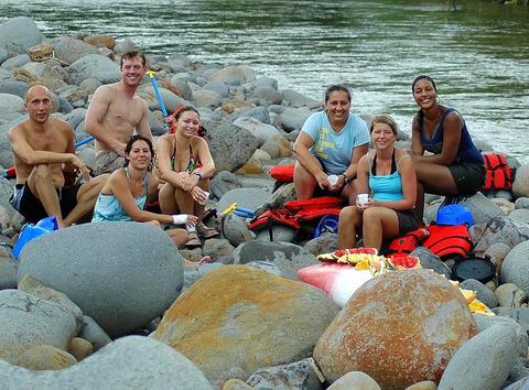 Waterfall Rapelling and Rafting Tour Costa Rica