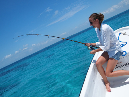 Fishing in Belize