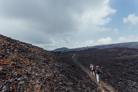 Sierra Negra Volcano and Chico Volcano