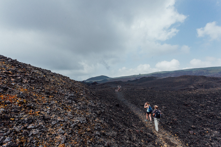 Sierra Negra Volcano and Chico Volcano photo