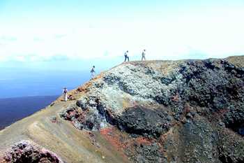 Sierra Negra Volcano and Chico Volcano