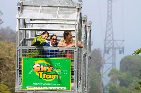 Sky Tram Monteverde Costa Rica