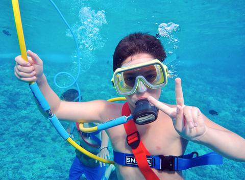 Snuba Tour Hol Chan Marine Reserve or Mexico Rocks Belize