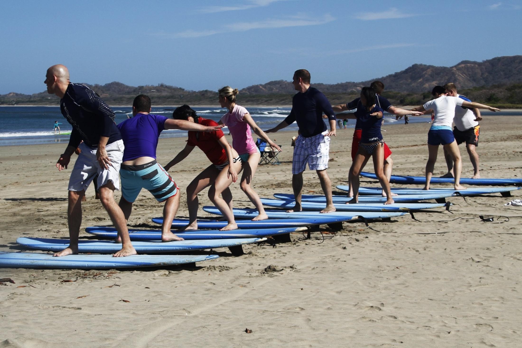 Surfing Lessons Tamarindo Arenas Adventures