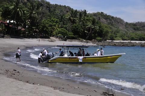 Taxi Boat from Jaco to Montezuma Costa Rica