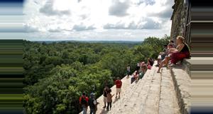 Guatemala Tikal en autobús