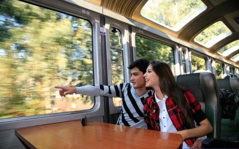 Tren Visitadome - Desde Aguas Calientes hasta Ollantaytambo