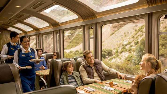 Vistadome Train & Bus Cusco to Aguas Calientes