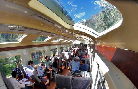 Vistadome Train - Poroy to Aguas Calientes Peru