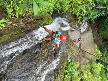 Waterfall Rappelling and Zipline- Canyoning Experience