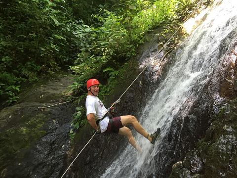 Zip Line and Waterfall Rappelling