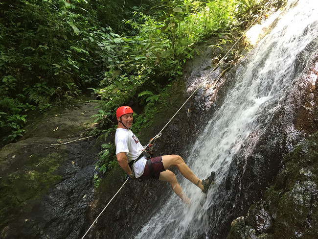 Waterfall Rappelling and Zipline- Canyoning Experience photo