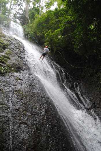 Waterfall Rappelling and Zipline- Canyoning Experience