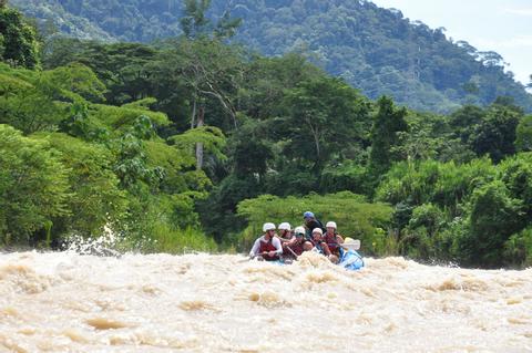 Rafting on the Naranjo River Costa Rica