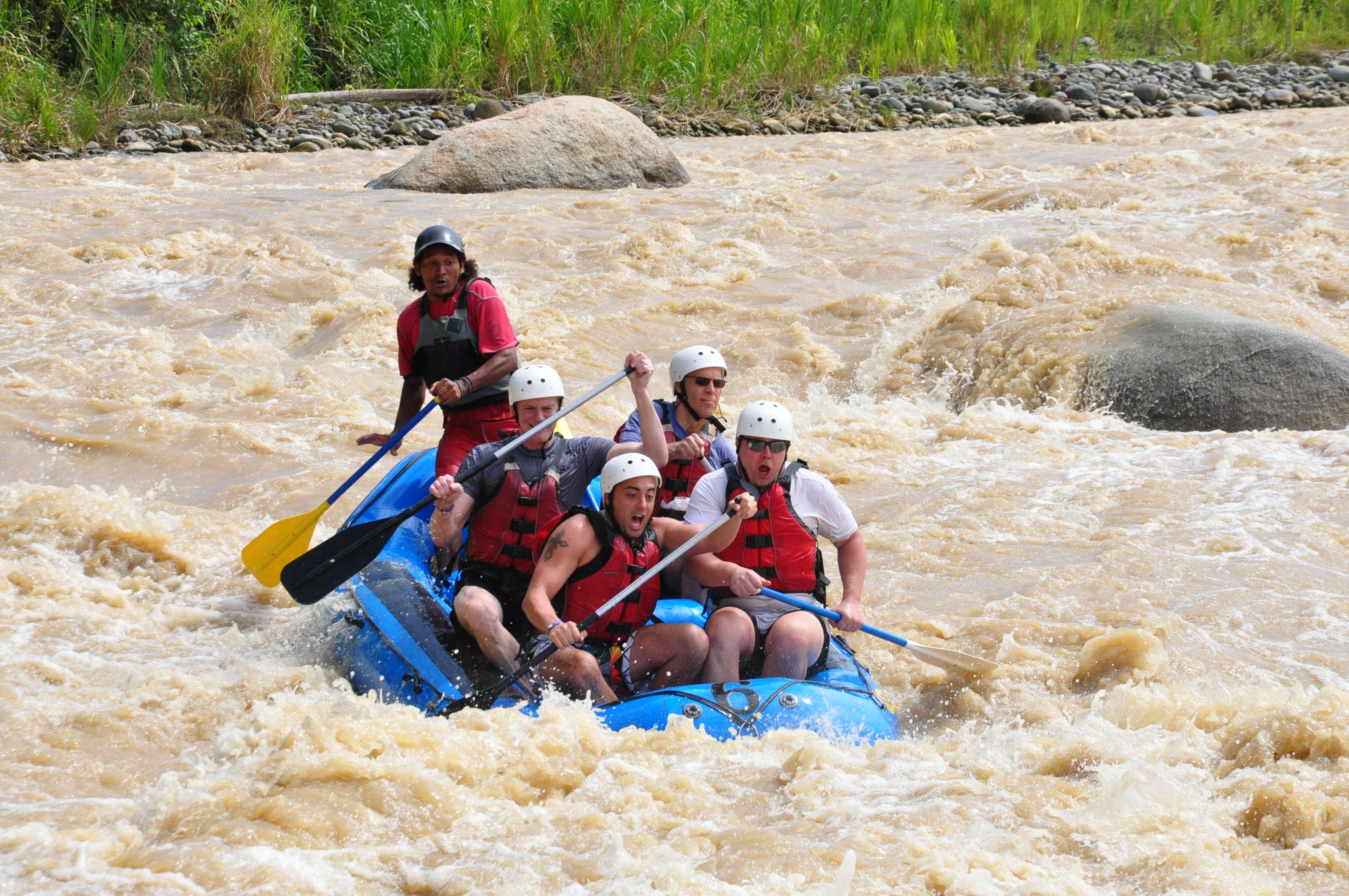 Rafting on the Naranjo River