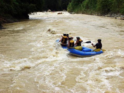 Rafting on the Naranjo River Costa Rica