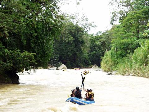 Rafting on the Naranjo River Costa Rica