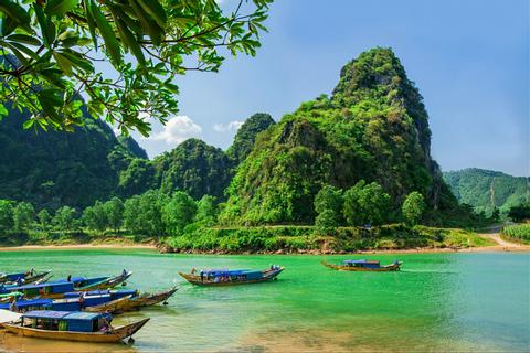Dong Hoi City to Phong Nha Cave Vietnam
