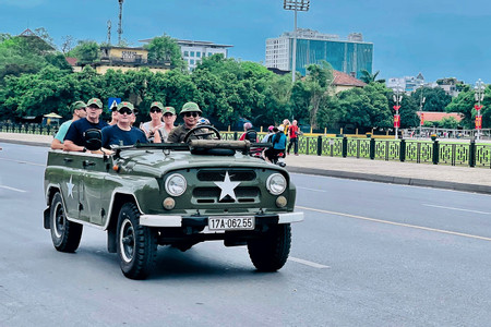 Half Day Hanoi Food Culture Food and Fun on Vintage Jeep photo 2
