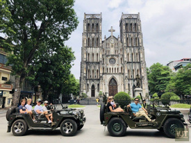 Half Day Hanoi Food Culture Food and Fun on Vintage Jeep