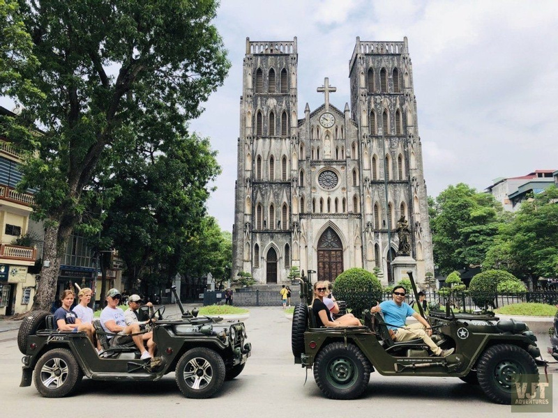 Half Day Hanoi Food Culture Food and Fun on Vintage Jeep photo